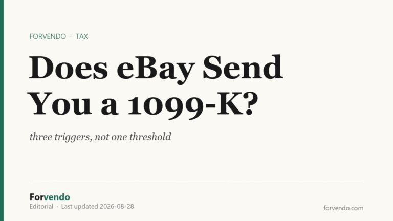 Does eBay send you a 1099-K - thresholds, states, and withholding